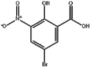 5-Bromo-2-hydroxy-3-nitrobenzoic acid
