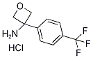 3-[4-(Trifluoromethyl)phenyl]oxetan-3-aminehydrochloride