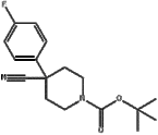 tert-Butyl4-cyano-4-(4-fluorophenyl)piperidine-1-carboxylate