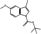 tert-Butyl3-iodo-5-methoxy-1H-indole-1-carboxylate