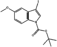 tert-Butyl3-iodo-5-methoxy-1H-indole-1-carboxylate