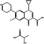 Ciprofloxacin lactate