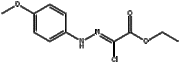 Ethyl(2Z)-chloro[(4-methoxyphenyl)hydrazono]ethanoate
