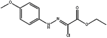 Ethyl(2Z)-chloro[(4-methoxyphenyl)hydrazono]ethanoate