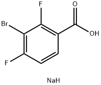 Sodium 3-bromo-2,4-difluorobenzoate