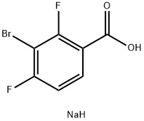 Sodium 3-bromo-2,4-difluorobenzoate