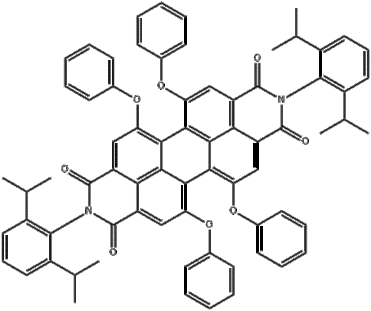 N,N'-Bis(2,6-diisopropylphenyl)-1,6,7,12-tetraphenoxy-3,4,9,10-perylenetetracarboxylic Diimide