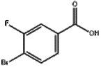 4-Bromo-3-fluorobenzoic acid