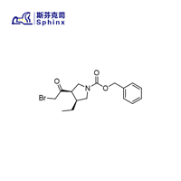 (3R,4S)-3-(2-Bromoacetyl)-4-Ethyl-1-Pyrrolidinecarboxylic Acid Phenylmethyl Ester