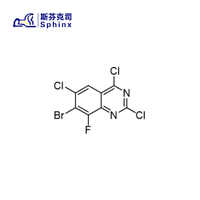7-Bromo-2,4,6- Trichloro-8- Fluoroquinazoline