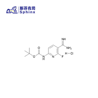 Tert-Butyl (5-Carbamimidoyl-6-Fluoropyridin-2-Yl)Carbamate HCL