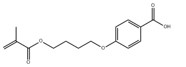 4-[4-(METHACRYLOYLOXY)BUTOXY]BENZENECARBOXYLIC ACID