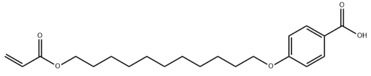 4-(11-Acryloyloxyundecyloxy)benzoic acid