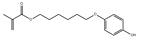 4-(6-methacryloyloxyhexyloxy)phenol