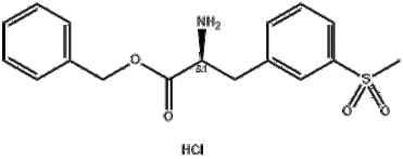 benzyl (S)-2-amino-3-(3-(methylsulfonyl)phenyl)propanoate hydrochloride