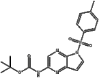 N-[5-[(4-Methylphenyl)sulfony!]-5H-pyrrolo[2,3-b]pyrazin-2-yl]carbamic, acid 1, 1-dimethylethyl este