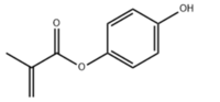 p-hydroxyphenyl methacrylate