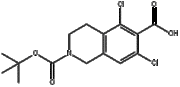 2-(tert-butoxycarbonyl)-5,7-dichloro-1,2,3,4-tetrahydroisoquinoline-6-carboxylic acid