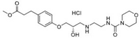 Benzenepropanoic acid, 4-[(2S)-2-hydroxy-3-[[2-[(4-morpholinylcarbonyl)amino]ethyl]amino]propoxy]-, 