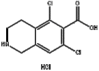 6-Isoquinolinecarboxylic acid, 5,7-dichloro-1,2,3,4-tetrahydro-, hydrochloride (1:1)