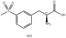 (S)-2-amino-3-(3-(methylsulfonyl)phenyl) propanoic acid hydrochloride