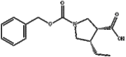 (3R,4S)-4-ethyl-1,3-Pyrrolidinedicarboxylic acid 1-(phenylmethyl) ester 