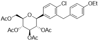 (2R,3R,4R,5S,6S)-2-(Acetoxymethyl)-6-(4-chloro-3-(4-ethoxybenzyl)phenyl)tetrahydro-2H-pyran-3,4,5-tr