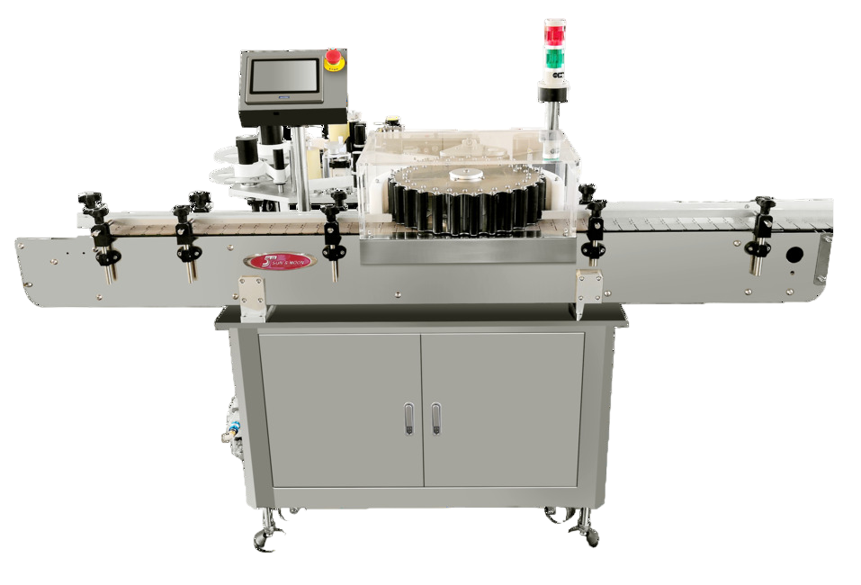 SML-763 Round bottle star disk labeling machine