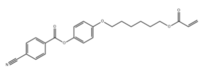 Benzoic acid, 4-cyano-, 4-[[6-[(1-oxo-2-propen-1-yl)oxy]hexyl]oxy]phenyl ester