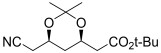 tert-butyl 2-((4R,6R)-6-(cyanomethyl)-2,2-dimethyl- 1,3-dioxan-4-yl) acetate