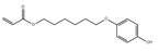 6-(4-Hydroxyphenoxy)hexyl acrylate