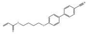 4-(6-Acryloyloxyhexyloxy)-benzoesure (4-cyanophenylester)