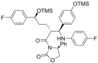 (S)-3-((2R,5S)-5-(4-fluorophenyl)-2-((S)-((4-fluoro phenyl)amino)(4-((trimethylsilyl)oxy)phenyl)meth