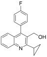 (2-cyclopropyl-4-(4-fluorophenyl)quinolin-3-yl)methanol