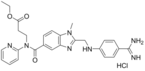 ethyl 3-(2-(((4-carbamimidoylphenyl)amino)methyl)- 1-methyl-N-(pyridin-2-yl)- 1H-benzo[d]imidazole-5