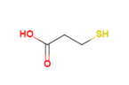 3-Mercaptopropionic acid; 3MPA; BMPA; CAS 107-96-0