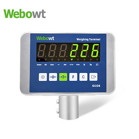 ID226 Weighing Indicator SS2 with Stainless steel round pipe