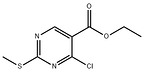 Ethyl 4-chloro-2-methylthio-5-pyrimidinecarboxylate