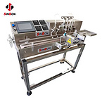 4 heads liquid filling machine