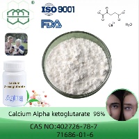 Calcium Ketoglutarate Monohydrate CAS No.71686-01-6 98.0% min. for Anti-Aging