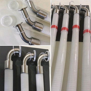 Platinum cured silicone hose  