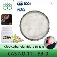 Oleoyl ethanolamide CAS No.:111-58-0  98.0% ，85.0%  purity for Anti-inflammatory