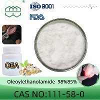 Oleoyl ethanolamide CAS No.:111-58-0  98.0% ，85.0%  purity for Anti-inflammatory