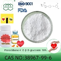 Trans-3,5-dimethoxystilbene-4'-O-β-D-glucopyranoside(TDG) CAS No.: 38967-99-6 98.0% purity min.for A