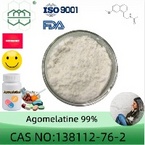 Agomelatine CAS No. ：138112-76-2 99.0% purity min. Health product raw material