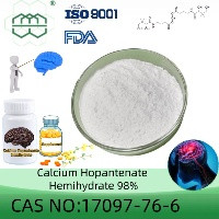 Calcium Hopantenate Hemihydrate CAS No.:17097-76-6 98.0% purity min. Nootropic