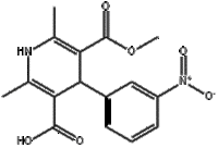 1,4-Dihydro-2,6-dimethyl-4-(3-nitrophenyl)-3,5-pyridinedicarboxylic Acid 3-Methyl Ester