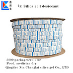 Silica gel desiccant 1g food and medicine desiccant with cursor