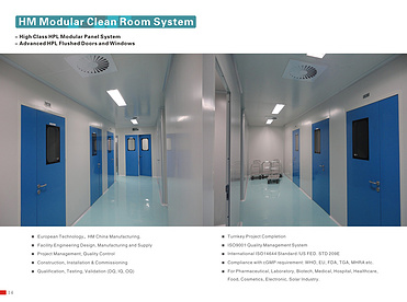 HM Modular Cleanroom System