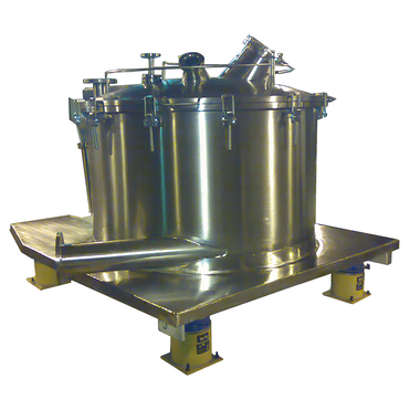 Automatic bottom discharge centrifuge - PGZ/GMP pharmaceutical grade